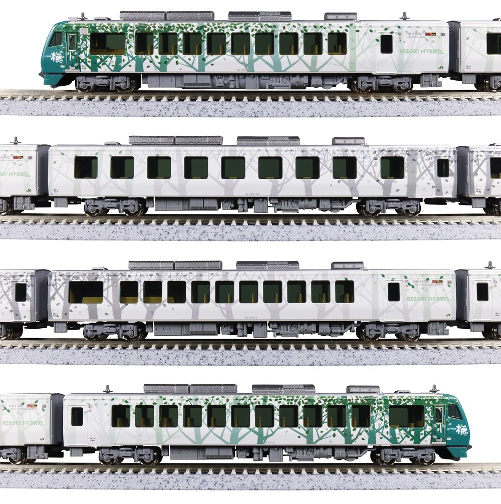 
                  H019-26 鉄道模型【Nゲージ】HB-E300系「リゾートしらかみ」(橅編成) 
                