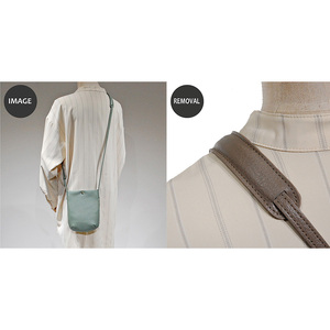 オリーブレザー スマホショルダー 【A-LOOK】 オリーブ