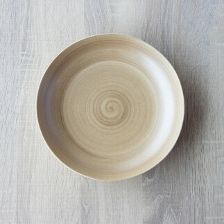 有田焼 Koselig-arita multi plate ブラウン 2枚組 器 プレート セット 食器 皿 北欧 プレート モダン プレート マルチプレート パスタ プレート カレー皿 プレート 山