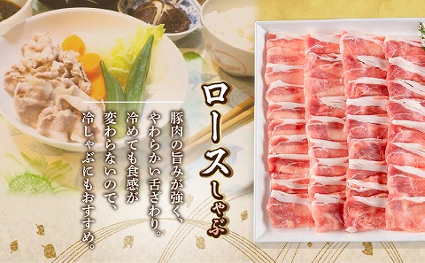 宮崎県産豚 肩ロース・ロース セット 各600g 計1.2kg |豚肉 豚 ぶた 肉 国産 ロース 肩ロース しゃぶしゃぶ スライス 薄切り セット 詰め合わせ 冷凍