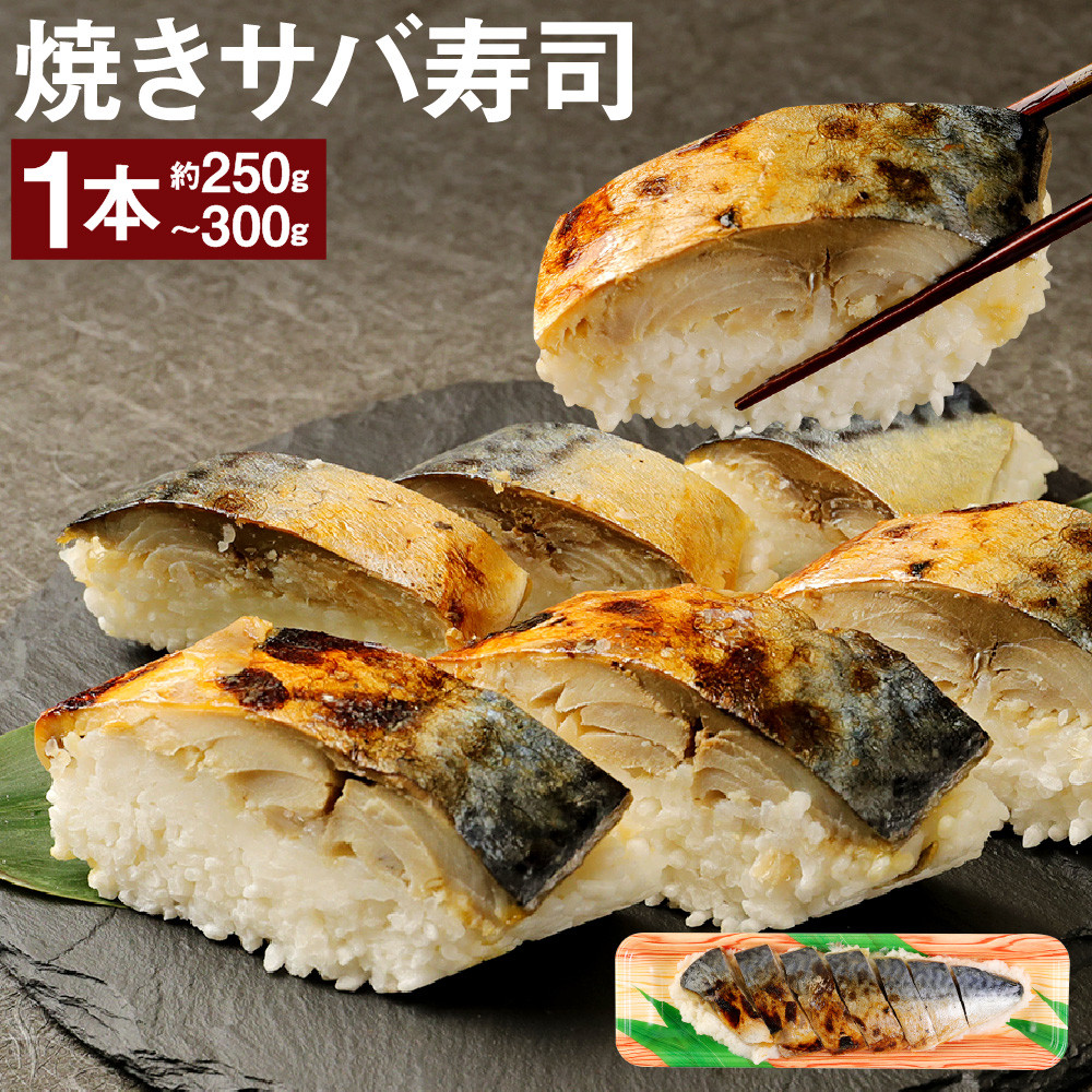 
土佐の焼きサバ寿司１本（７切れ）総量約250g～300g 特選鯖寿司 惣菜 おかず【R00011】
