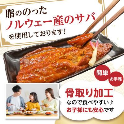 ふるさと納税 飯塚市 食べやすい!個包装で便利【骨取り】さば使用さばみりん干し(九州風の甘め味付)20枚入 家庭用 飯塚市 |  | 01