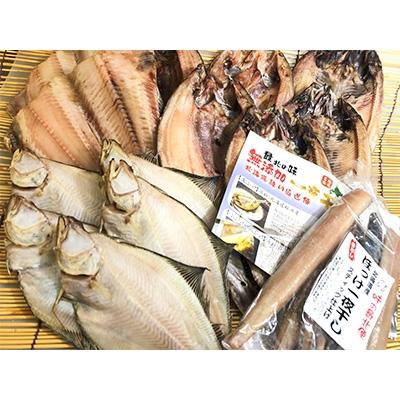 ふるさと納税 稚内市 【稚内加工】昔ながらの製法で干しあげた無添加一夜干しおすそわけセット