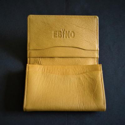 ふるさと納税 えびの市 シカ革　名刺入れ(ブラウン) |  | 01