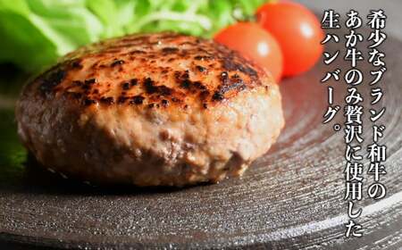 あか牛 ハンバーグ 約150g×7個 （計約1,050g） 赤牛 和牛 褐毛和種 国産和牛 牛肉 お肉 肉 熊本県 熊本市 冷凍
