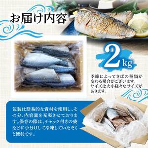 R7.7月中旬～順次発送 塩サバ 2kg 約12枚 さば 鯖 味付き 魚介 海鮮 魚 おかず お弁当 ご飯 食品 保存食 簡単 国産 冷凍 配送【R01425】