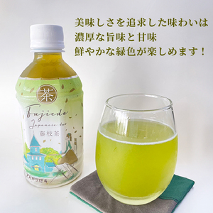 お茶 藤枝茶 プレミアム ペットボトル 350ml × 6本 セット 緑茶