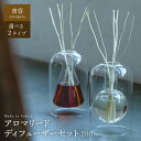 【ふるさと納税】【Made in Yufuin】アロマリードディフューザーセット（tasogare | 黄昏）200ml(円錐型・球体型から選択可) | アロマ アロマリード 香り ディフューザー 雑貨 日用品 人気 おすすめ 送料無料 湯布院 由布院 ゆふいん