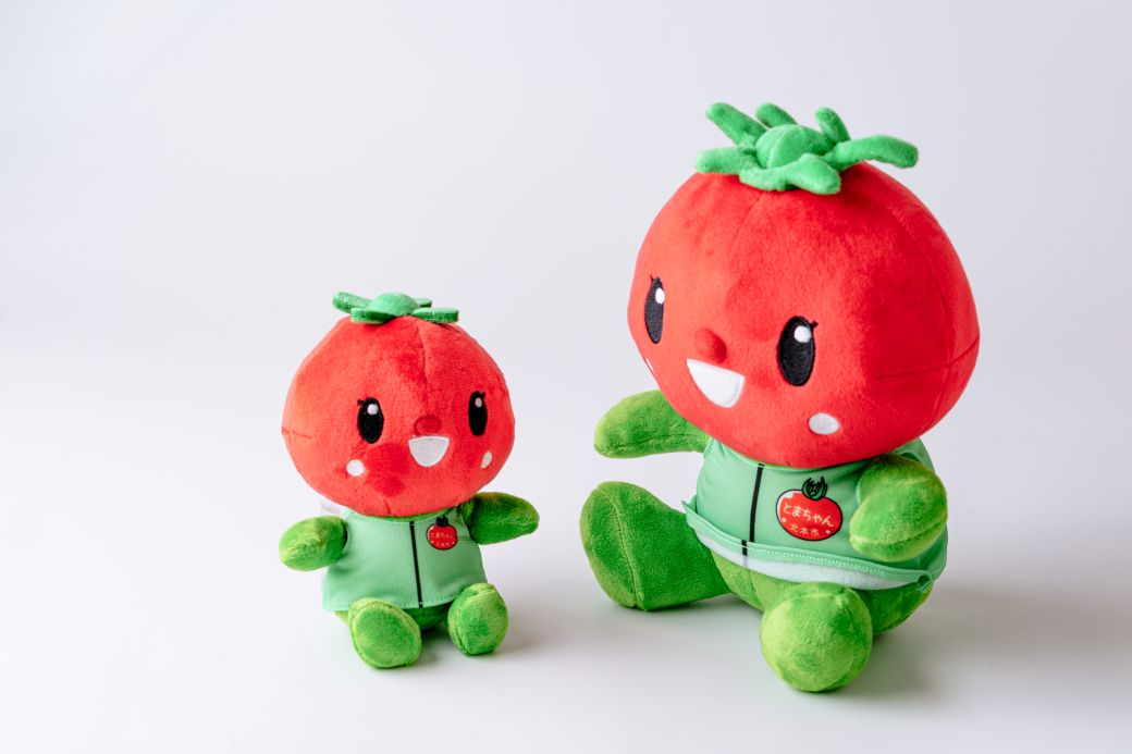 北本トマトイメージキャラクター とまちゃん ぬいぐるみ( 大 ) ( 小 ) アクリルスタンドセット | とまちゃん ぬいぐるみ アクリルスタンド マスコット ご当地 ゆるキャラ アクスタ ご当地キャ