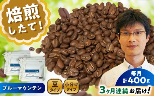 【全3回定期便】ブルーマウンテンNo.1 コーヒー豆 200g×2個 (豆) / 珈琲 コーヒー 豆 / 瀬戸市 / Ｃｏｆｆｅｅ　ＳＡＫＵＲＡ [BBAB030]