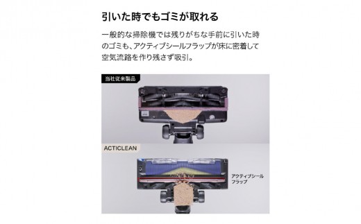 Shark ActiClean コードレススティッククリーナー ミストシルバー LC900J【掃除機 コードレス掃除機 スティッククリーナー ハンディクリーナー 自動ゴミ収集 軽量 強力吸引 フローリ