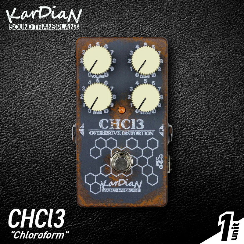 【ふるさと納税】CHCl3 Chloroform ペダルジャンル トランスペアレント系 ガラスのような 倍音 ドライブ ペダル 絶妙 コンプ感 枯れた 中音域 ブルージー オーバードライブ エレキ ギター ベース 楽器 アクセサリ 音響機材 お取り寄せ 滋賀県 守山市 送料無料