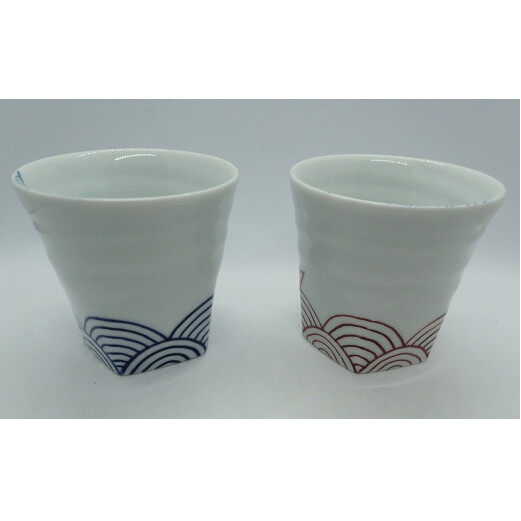 鯛ぐい呑みセットand箸置きセット やきもの工房こすず A20-232_イメージ2