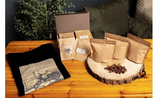 【豆】自家焙煎コーヒー＆【キッズ130】シオカブTシャツセット KWNCA020