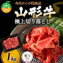 【ふるさと納税】みちのくの特級品『山形牛極上切り落とし 1kg』 ブランド牛 和牛 国産 牛肉 サシ 高級 贅沢 F4A-0088