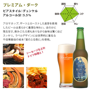 〈プレミアム・ダーク〉12瓶 地ビール | クラフトビール 地ビール 軽井沢ブルワリー