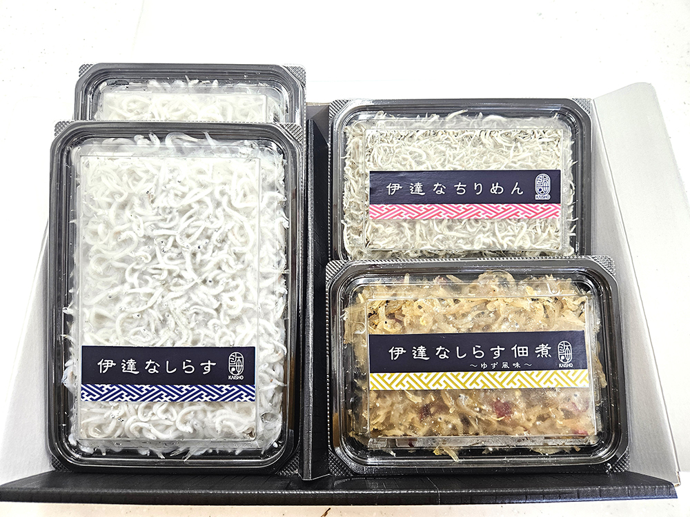 海祥 東北 の 海の恵み を詰め込んだ 伊達な しらす 三昧セット