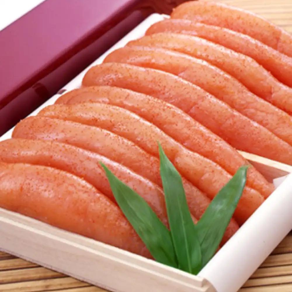 ワイン仕込 からし明太子（本漬無着色）500g　桐箱入り 2D2