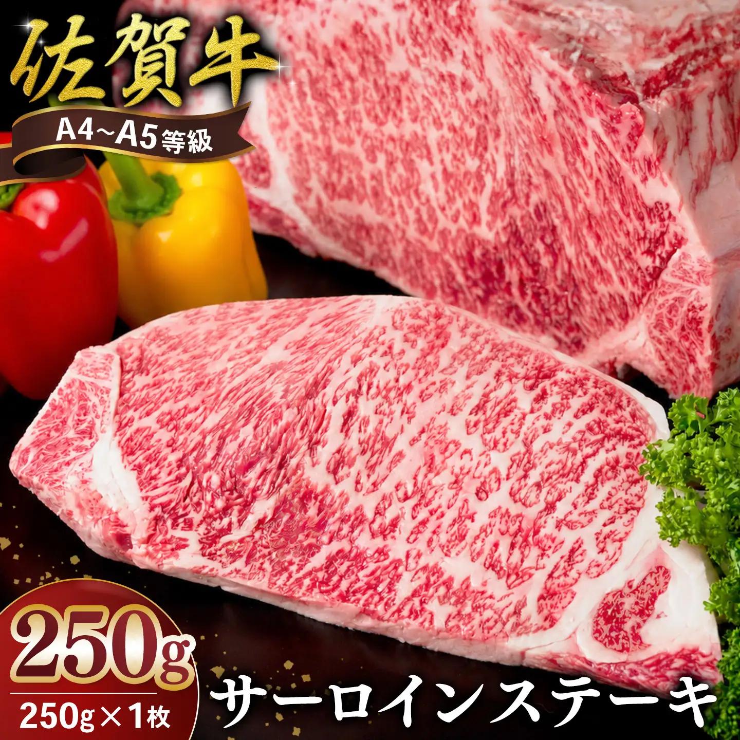 佐賀牛 サーロインステーキ 250g×1枚 K030145