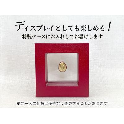 ふるさと納税 南アルプス市 純金製(K24)甲州金　レプリカ　武田氏時代の貨幣『露一両金』10g |  | 03