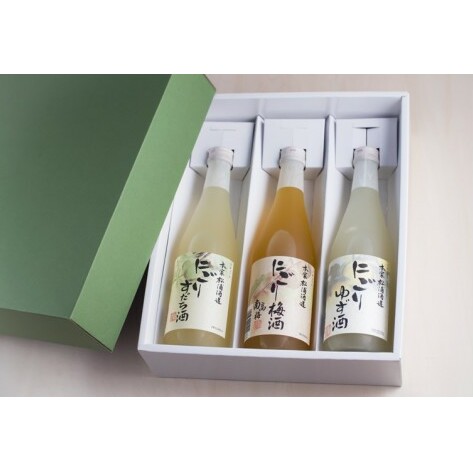 【にごり果実酒 発祥の蔵】 にごり果実酒３本セット 【本家松浦酒造】　徳島　にごり酒　果実酒　セット　フルーティ　ストレート　ロック　ソーダ割り　ギフト　父の日　敬老の日　_イメージ5