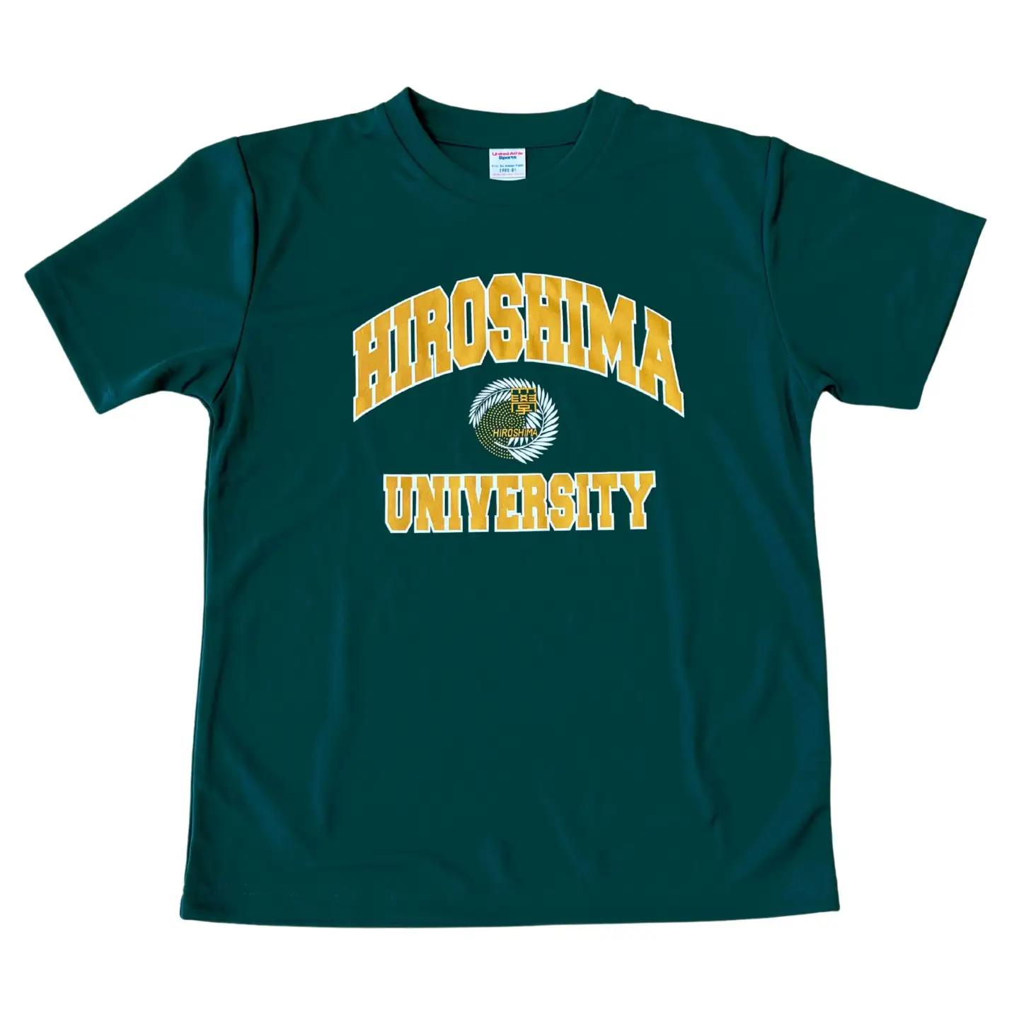 HU（広島大学）オリジナルグッズ　ドライＴシャツ　(M）