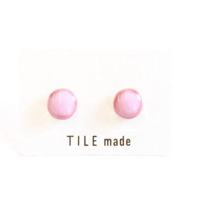 ふるさと納税 瑞浪市 【美濃焼】梅むらタイルピアス(直径10mm)