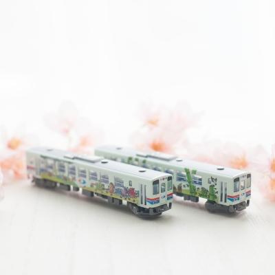 ふるさと納税 八頭町 【鉄道模型】若桜鉄道WT3000形2両セット |  | 01
