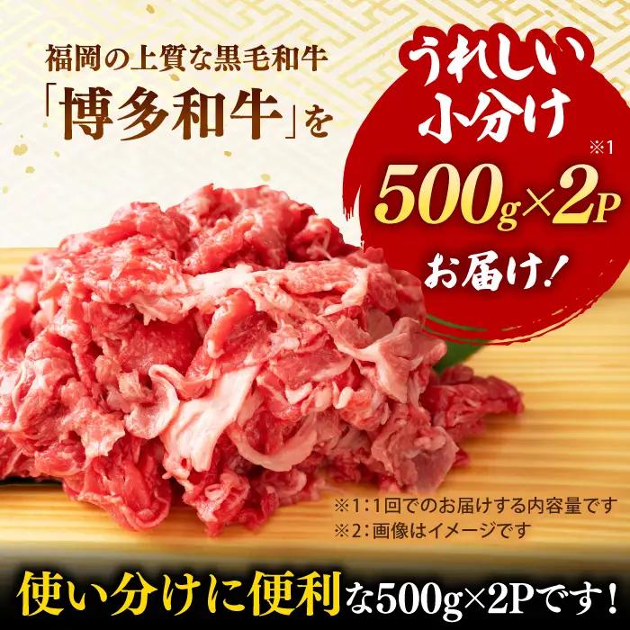 【3回定期便】切り落とし 1000g（500g×2P）[AFBO078]