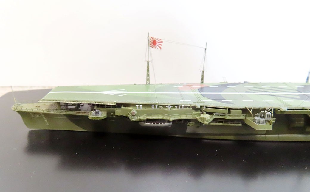 プロプラモデラーが作る！ 一点物 日本海軍 航空母艦 「千歳」 1／700 （完成品） ピットロードべースプラモデル
