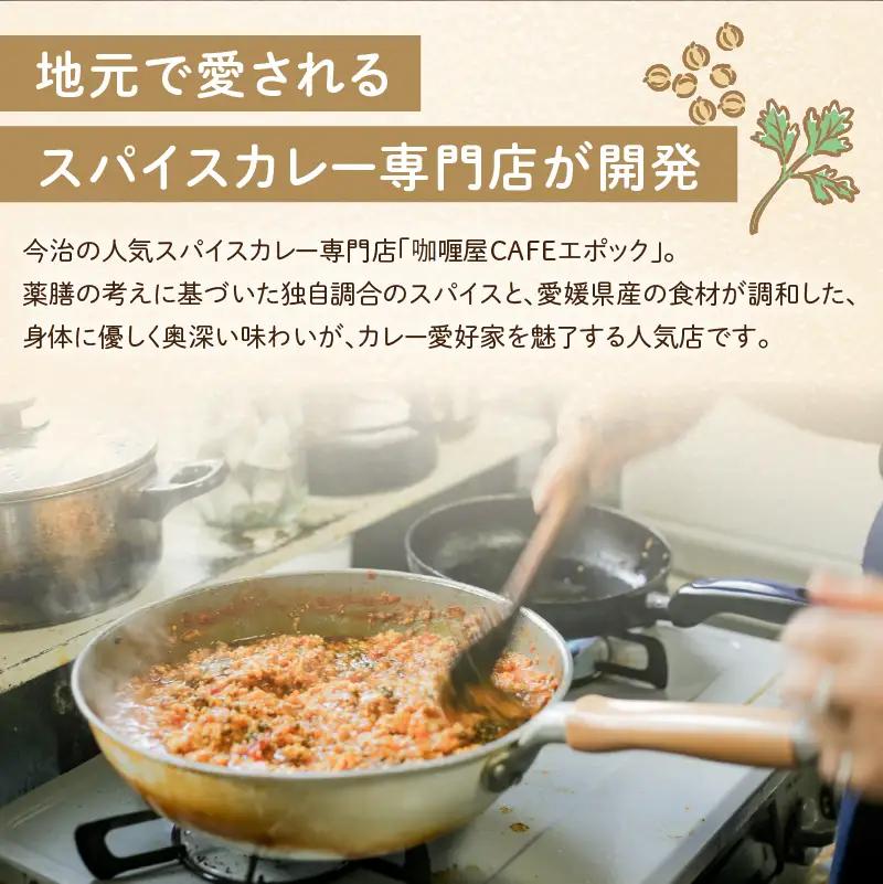瀬戸内産食材のスパイスカレー 食べ比べセット 4種  レトルトカレー 4袋 