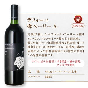 【まるき葡萄酒】ラフィーユ赤白ワイン２本セット（MG）B2-662