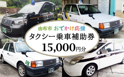 
                  由布市おでかけ応援タクシー乗車補助券15,000円分（500円券×30枚）
                