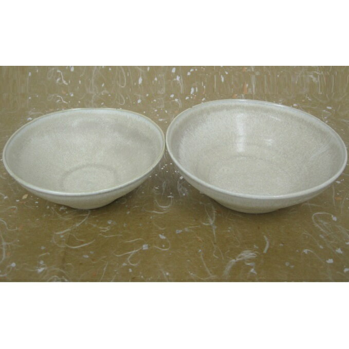 【ふるさと納税】陶磁器 森と器シリーズ 2枚セット 深皿 食器 手作り 陶芸 うつわ シンプルデザイン 熊川宿 食卓 福井県若狭町
