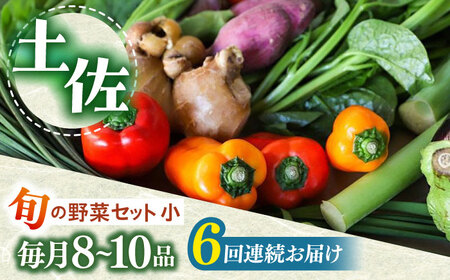 定期便 土佐の太陽をいっぱいに浴びた旬の野菜セット小 (6回配送)【土佐野菜】 [ATBA006]