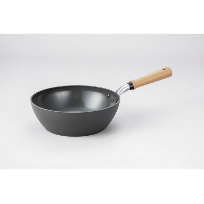 【ふるさと納税】【IH対応】IHセンレンキャストグリーン　セラミック深型フライパン　24cm【1725334】