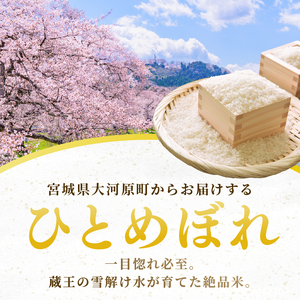 ひとめぼれ 5kg×1袋 令和8年産 新米 白米 精米【12か月定期便】