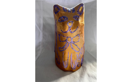 No.348 【Aセット】福ねこ（大）＆アニマルポン＆編み込みフェイクレザーストラップ