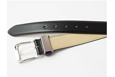 【ベルト】 SOMES ベルト M-01 ラウンド33mm ブラック
