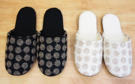 スリッパ 麻6重丸ソフトスリッパ M・Lサイズ 2足セット 日本製 静音 水洗い 滑り止め 柔らかい