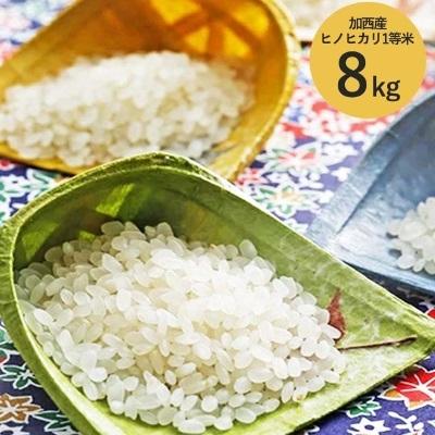 ふるさと納税 加西市 令和7年産 加西産ヒノヒカリ2等米　白米 8kg(玄米換算)[No5698-0374]