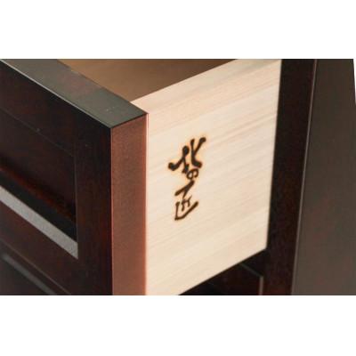 ふるさと納税 旭川市 旭川家具 山室家具製作所 民芸家具 北の匠 No.3 サイドボード カバ_03409 |  | 02