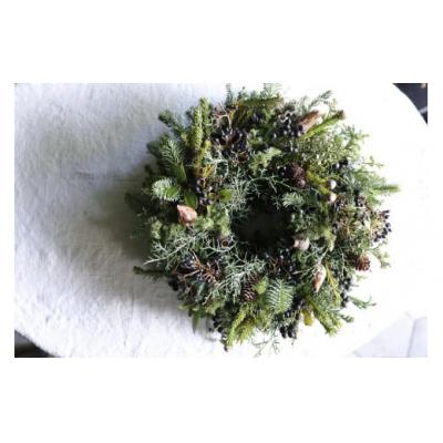 ふるさと納税 春日井市 Xmas限定　クリスマスリース Φ40　花　インテリア　クリスマス　リース　ドライフラワー　おしゃれ |  | 02