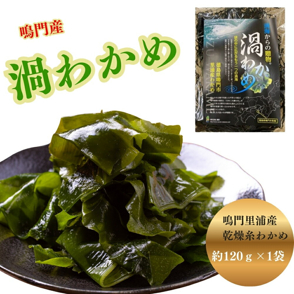 【ふるさと納税】鳴門市里浦産 糸わかめ 120g ＜貴彩＞ ｜ 鳴門わかめ 国産 徳島 ギフト 贈り物