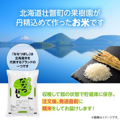 ふるさと納税 壮瞥町 【令和8年産 新米】ななつぼし 壮瞥町産 精米10kg(5kg×2袋) 関果樹園SBTV001 |  | 01