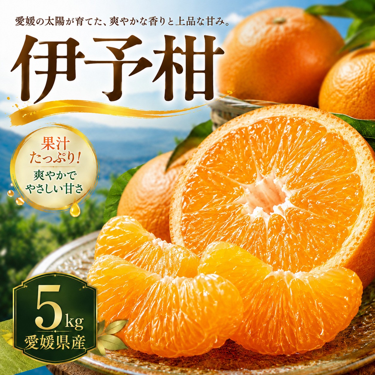 
                  【安心して選べる】 爽やかジューシー 【伊予柑】5kg 愛媛県産 【2027年1月上旬頃から順次発送】 | みかん ミカン mikan みかん 蜜柑 訳ありフルーツ 柑橘 果物 おすすめ お勧め お取り寄せ ギフト 愛媛県 松山市
                
