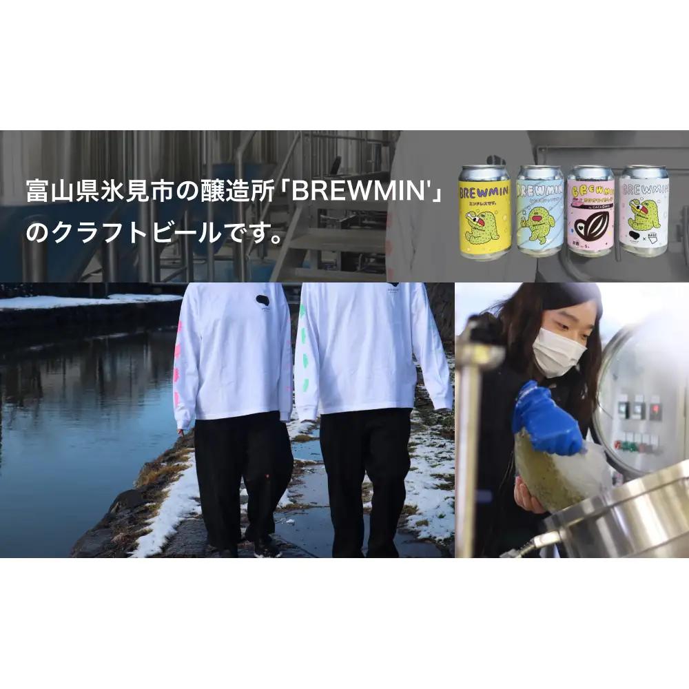 クラフトビール 「あっ！イヤサマーAle」6本セット 【BREWMIN'のPale Ale】 富山県  氷見市 地ビール ビール ６ 缶 詰め合わせ Pale Ale