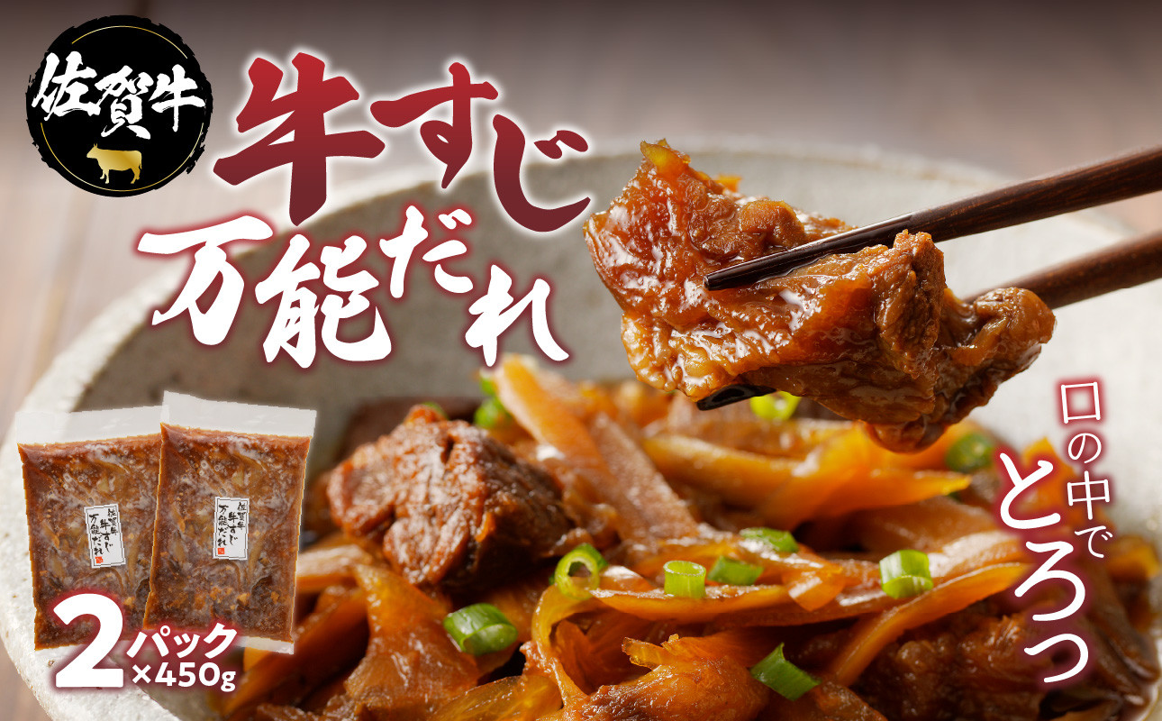 
            楽縁　佐賀牛　牛すじ万能だれ（2パック）

          