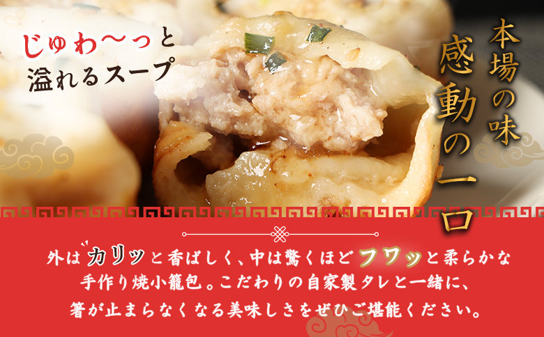 【定期便：6回】【なかしべつミルキーポーク100％使用】 樹苞 焼小籠包36個（約9人前）【53019】_イメージ2