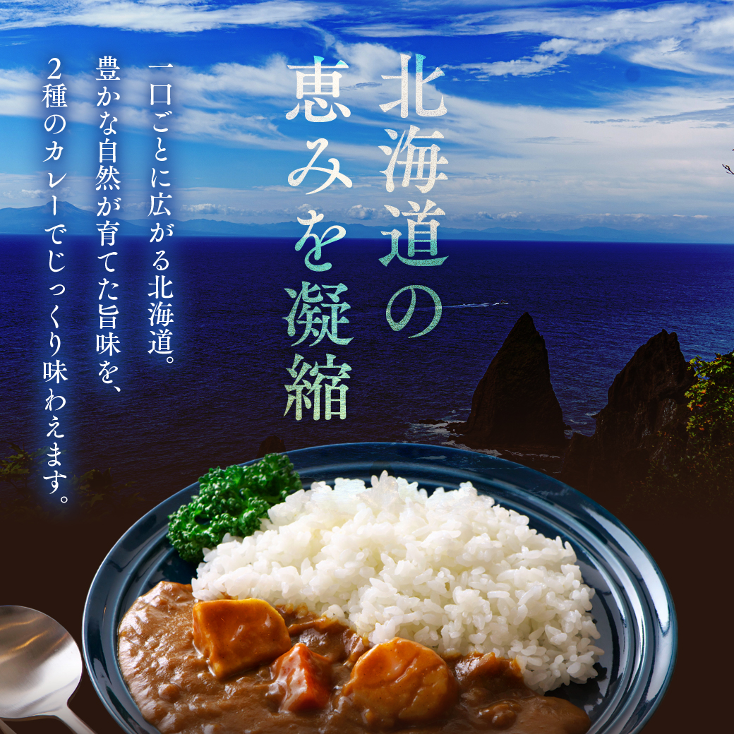 マウレ山荘オリジナルカレー2種食べ比べ　2食セットen01-00198